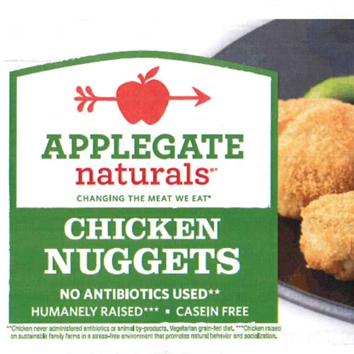 Perdue Foods is recalling approximately 4,530 pounds of chicken nugget products (produced for Applegate Farms) that may be contaminated with extraneous plastic materials.