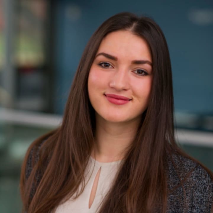 Brulinda Frangaj has made her mark at Westchester Community College after coming to the United States from Albania only four years ago.