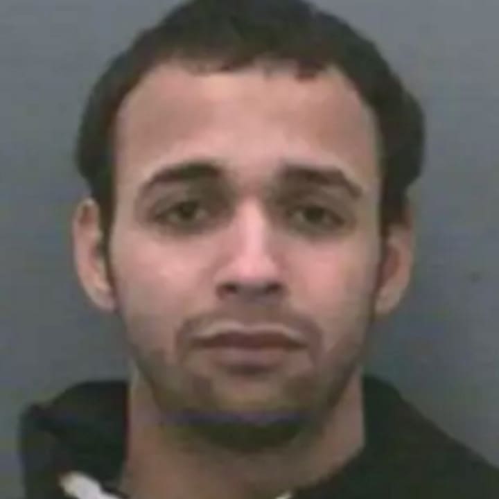 Kevin Feliciano, 22, of Hartford, faces multiple charges in connection with the theft of a car from Greenwich. State police say Feliciano rammed their vehicles with the stolen car as he tried to evade arrest.
