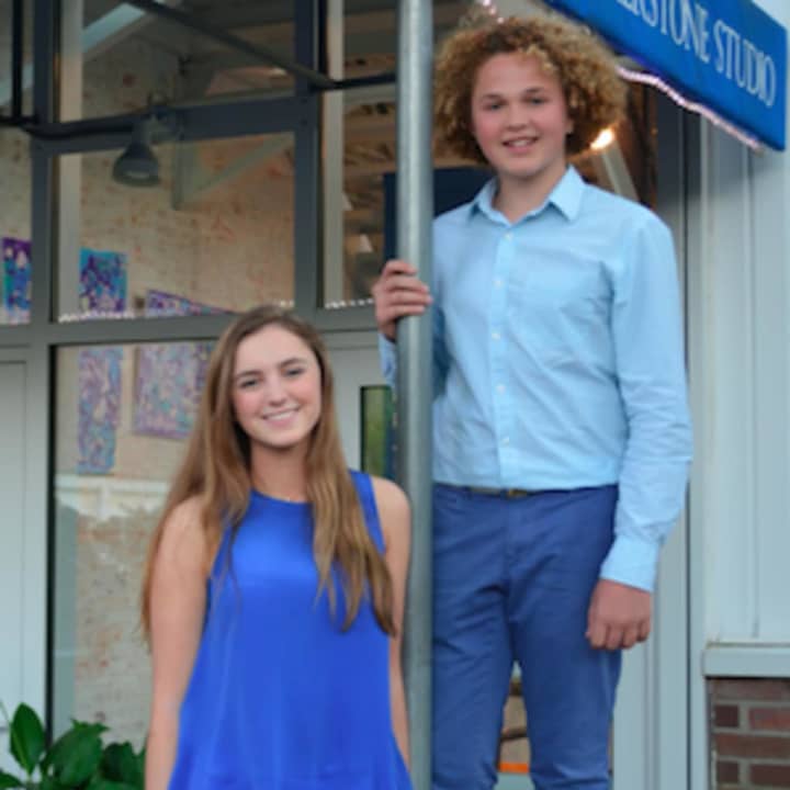 Ben Roland and Riley Wells Thrush, both from Westport, are competing as finalists on June 25th in local talent competition, Darien&#x27;s Got Talent.
