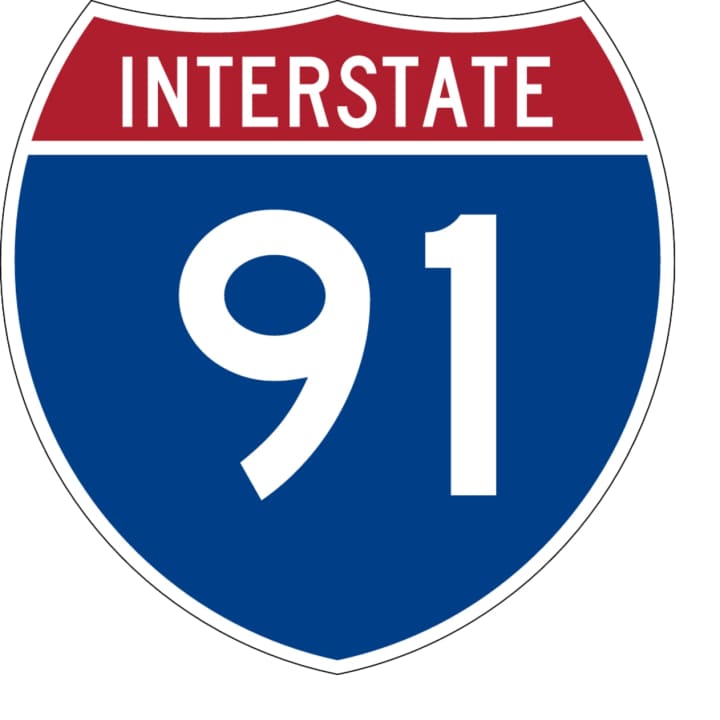 I-91 sign