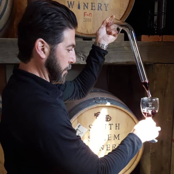 John Vuolo is the vintner of the newly-opened South Salem Winery.