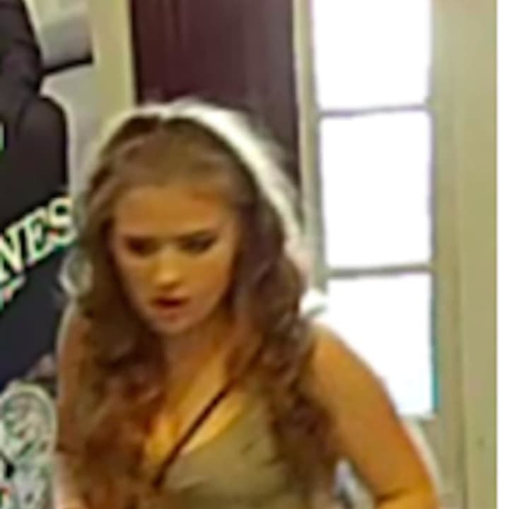 This woman is suspected of taking several jewelry items from Henry C. Reid and Sons Jewelers Monday afternoon.