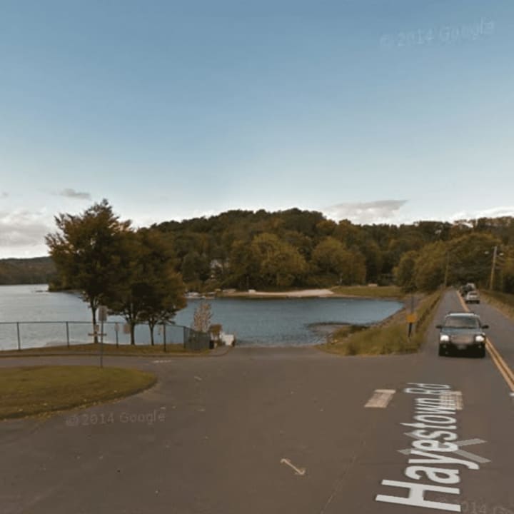 The boat launch at the Town Park In Danbury on Candlewood Lake.