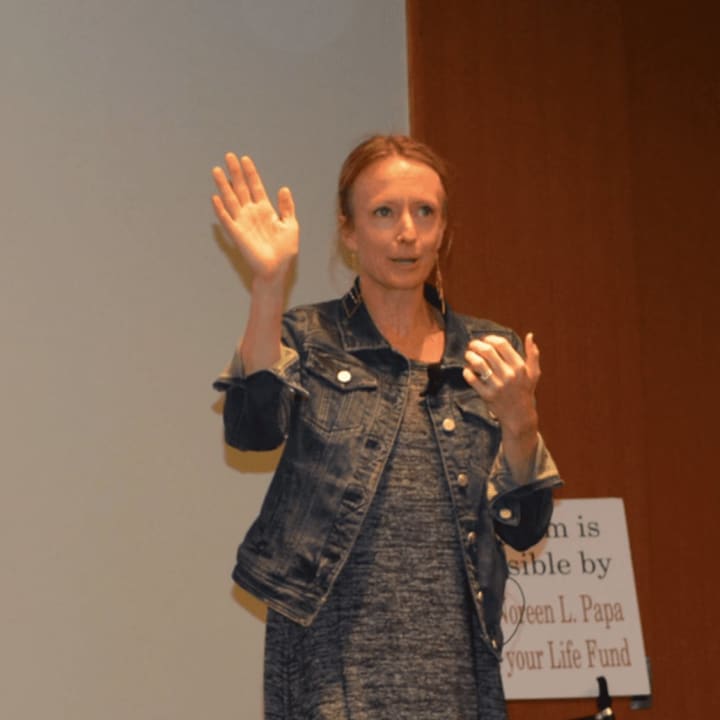 When faced with a challenge, embrace it, value it and believe it&#x27;s possible -- that is the way you will conquer it, said three-time Olympian runner Deena Kastor recently to a packed room of about 220 people at the Ridgefield Library.