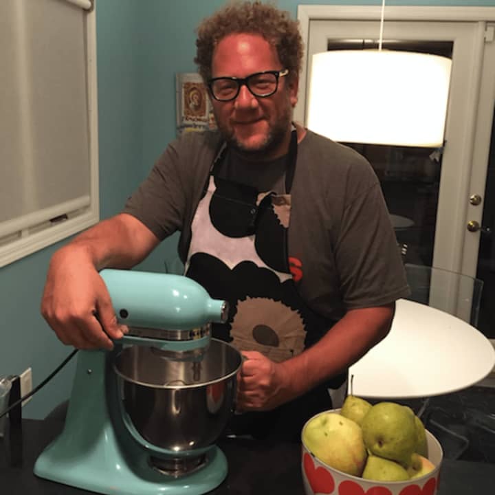 Michael Weiss of Rutherford is breaking out the mixer for &quot;Grandma Frances&#x27; Noodle Kugel.&quot;
