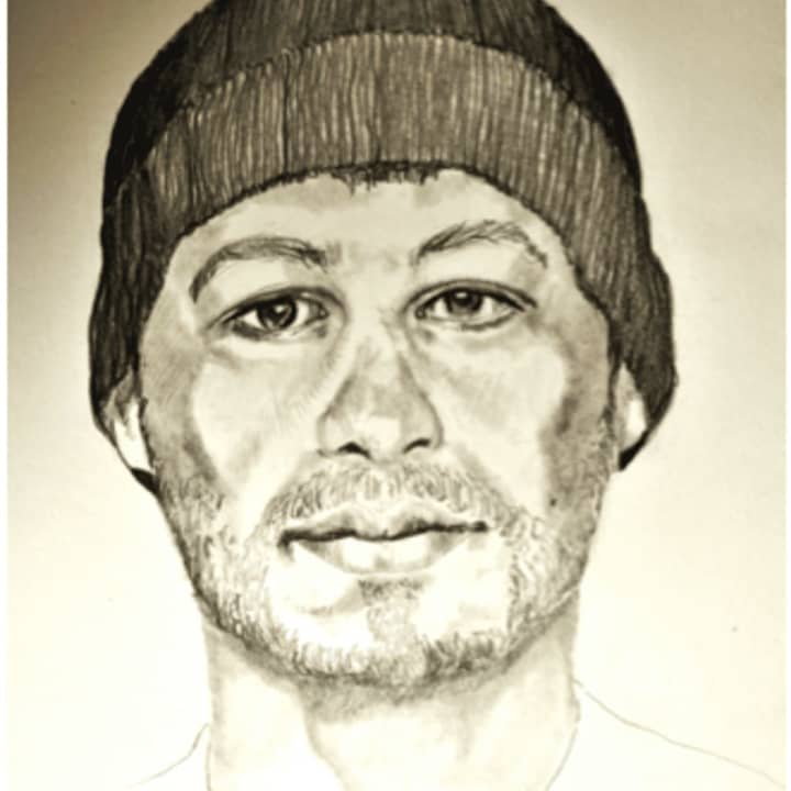 Sketch of a suspect in a groping case in Stamford.