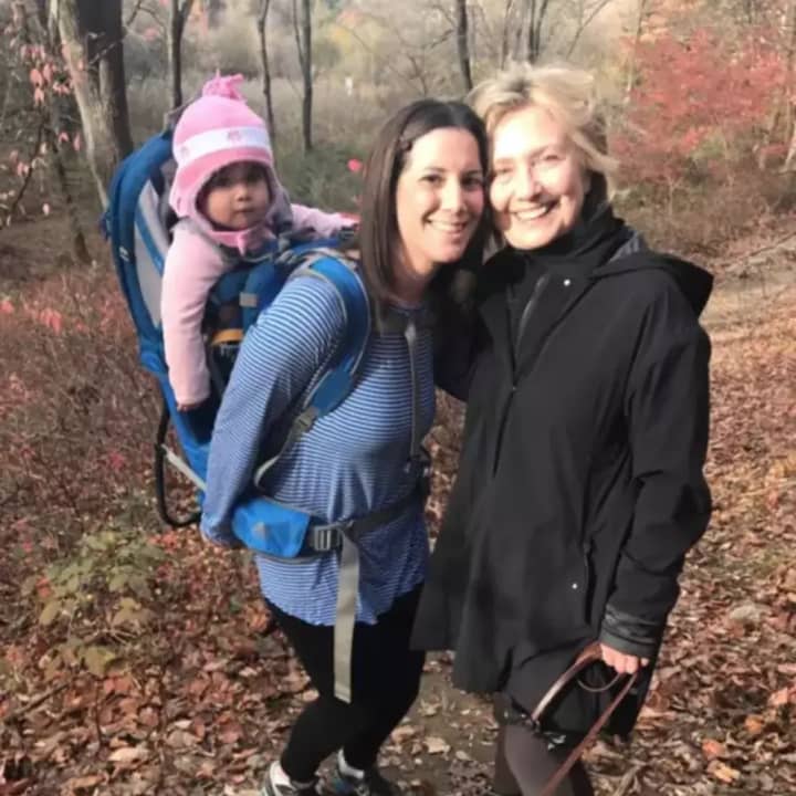 Margot Gerster, the hiker who ran into Hillary Clinton after last week&#x27;s presidential election, said she has been receiving death threats since her chance encounter went viral.