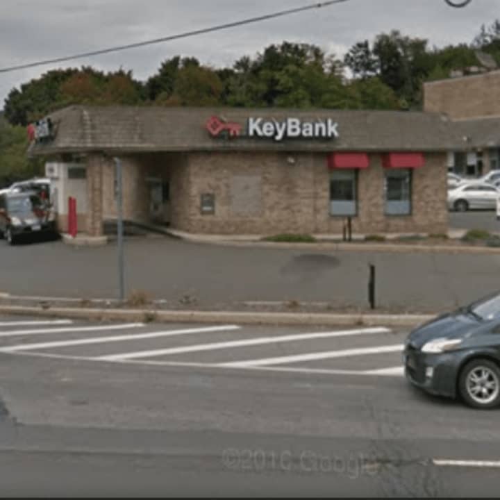 KeyBank on Route 303 was robbed at gunpoint.