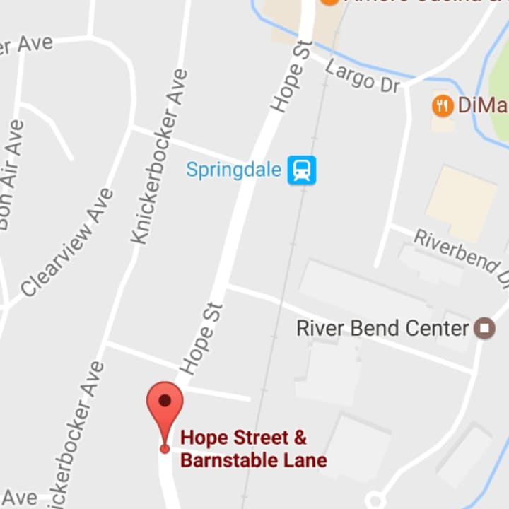 The fatal accident occurred at Hope Street and Barnstable Lane near the Springdale train station.