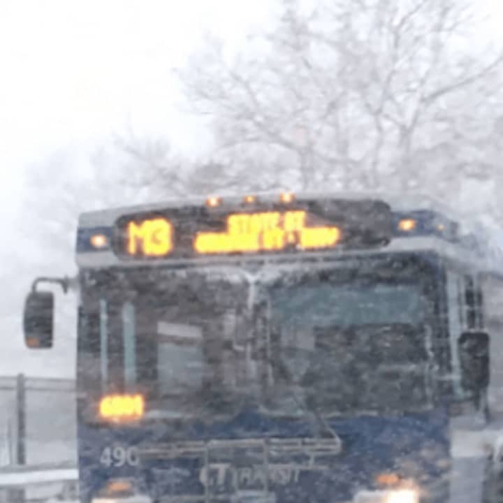 CTTransit has suspended bus service Thursday because of the heavy snow.