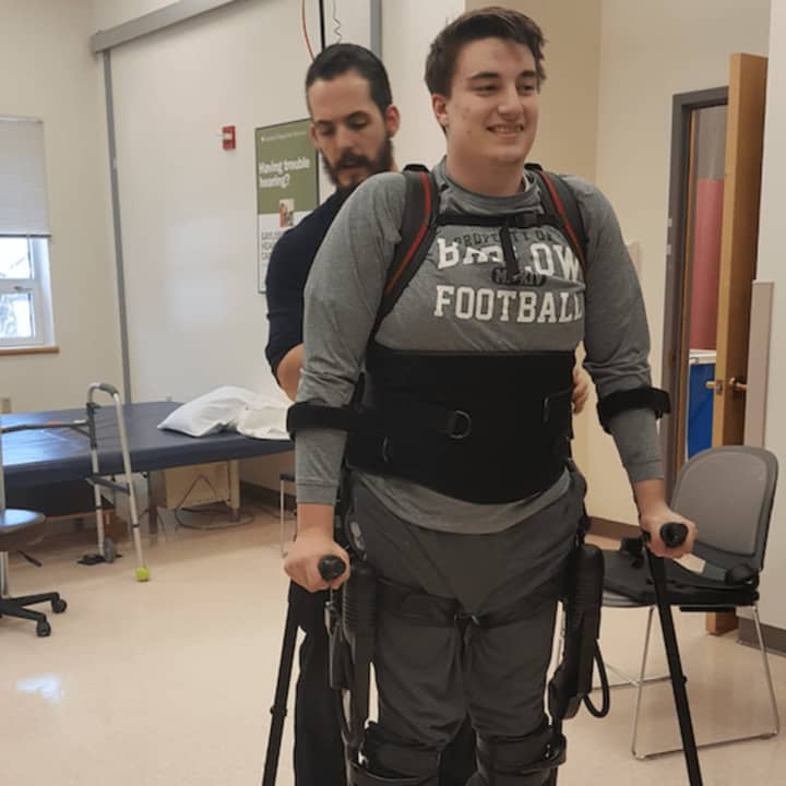 Zach Standen -- a 17-year-old Easton boy who became paralyzed from a car accident on June 26  -- is hoping to raise money for a procedure at the Cell Institute in Panama that may help him regain feeling in his legs.