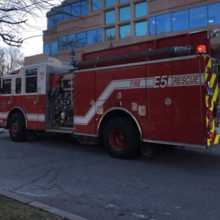 Greenwich Fire Department responded to a call at 53 Forest Ave. on Tuesday, but an employee at the building used an extinguisher to snuff out a fire in a wall heating unit.