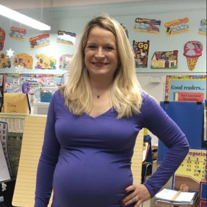 Brookfield mom Joy Greenstein is carrying a baby for a couple in Massachusetts. She is a gestational carrier, and the baby is not genetically related to her.