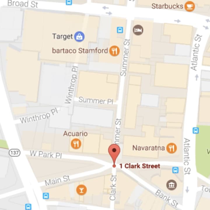 A gunman fired into a crowd on Clark Street in downtown Stamford early Sunday.