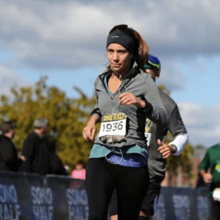 William Pitt Sotheby&#x27;s agent, Jennifer Rohr, hits the road at the SoNo Half in South Norwalk.