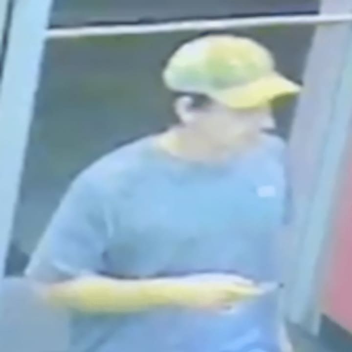 Police are looking for this man in connection with thefts from lockers at The Edge Fitness Center.