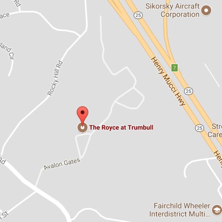 The standoff occurred at the Royce at Trumbull, an apartment complex near Route 25 and the Bridgeport border.