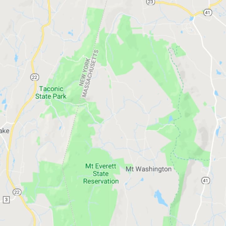 Mount Washington in western Massachusetts is near the neighboring Mount Everett State Reservation and the Taconic State Park in Columbia County, New York.