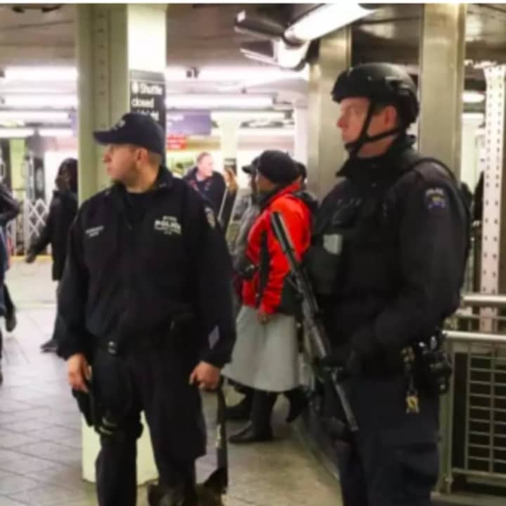 A commuter alert was put in effect on Wednesday morning for Metro-North and Amtrak riders, as law enforcement agencies conduct anti-terror training activities at many stations in the area.