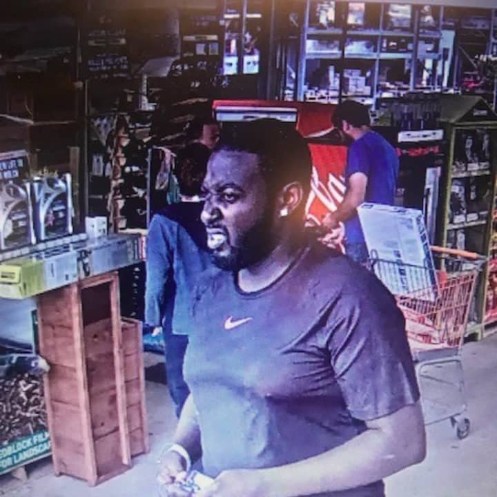 The above pictured individual is believed to have loaded a shopping cart with merchandise valued at more than $1,000 before leaving the store.