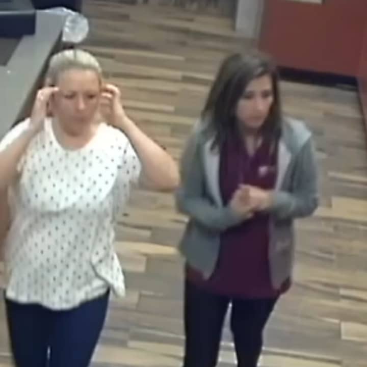 Two women are wanted for questioning after allegedly taking an unattended purse at a LaGrange gas station.