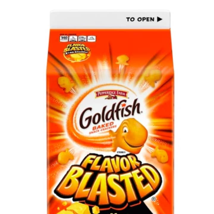 One of the four Pepperidge Farm gold fish products recalled.