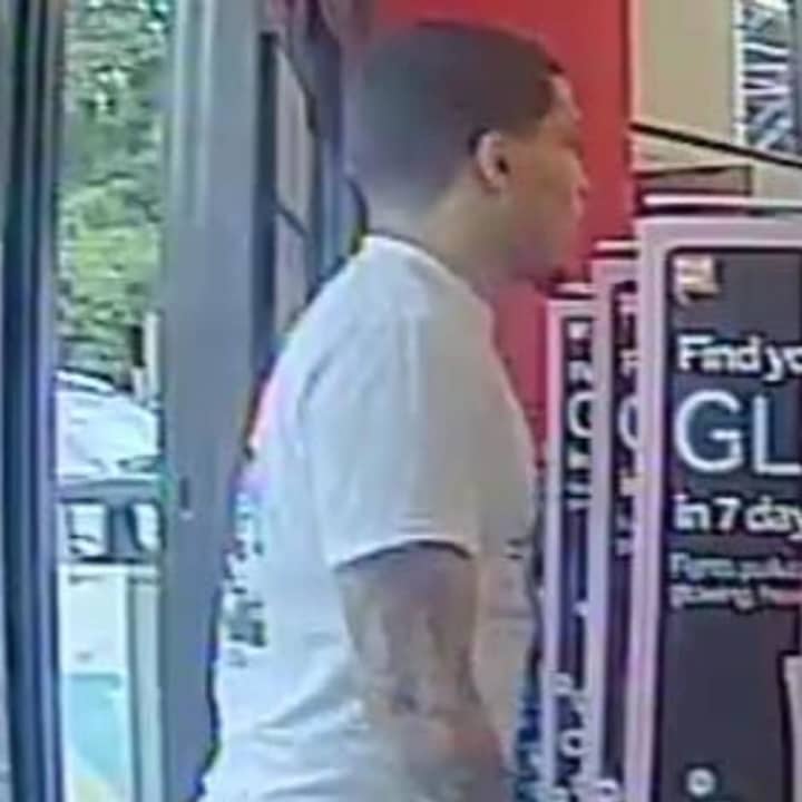 The Westport Police Department released surveillance photos of a suspect implicated in an identity theft case.