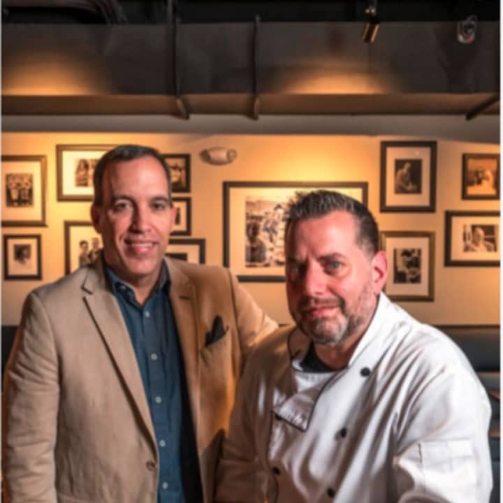 Restaurateur Ted Vincent and Chef David Snyder of Brick Walk Tavern