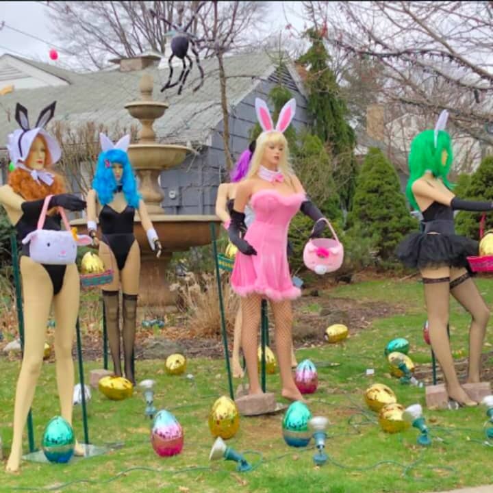 A Clifton dentist&#x27;s Easter display is a turn-off for some.