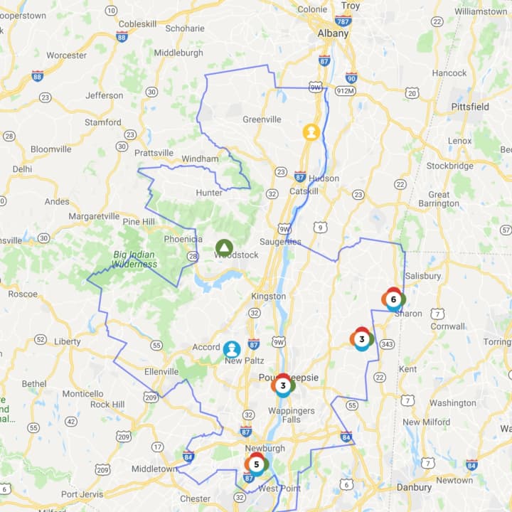The Central Hudson Outage Map