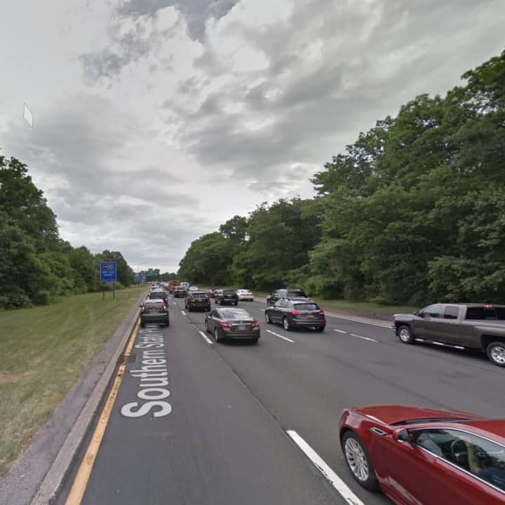 Part of the Southern State Parkway is closed due to a serious crash.
