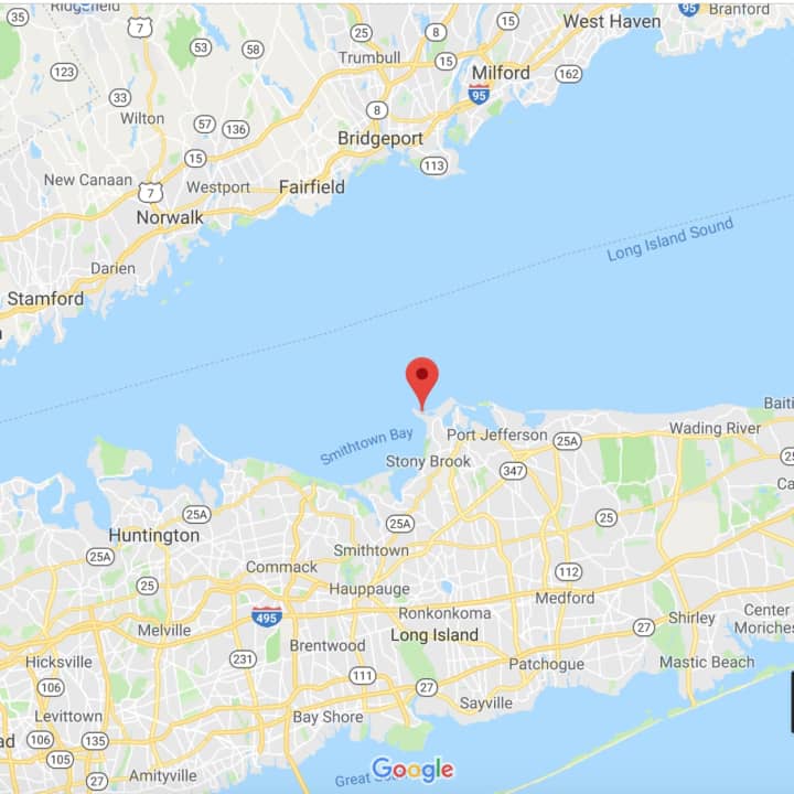 The three were fishing in the Long Island Sound, near Crane Neck Road in Setauket, when they were pulled approximately two miles offshore.