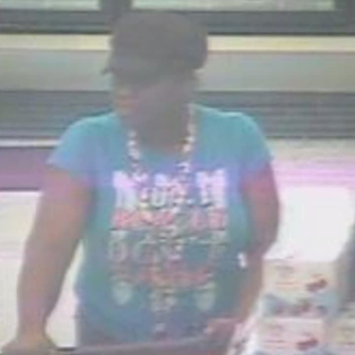 Police are on the lookout for a woman suspected of stealing food from Stop &amp; Shop in Commack (1730 Veterans Memorial Highway) on Saturday, Aug. 31 around 7:20 p.m.
