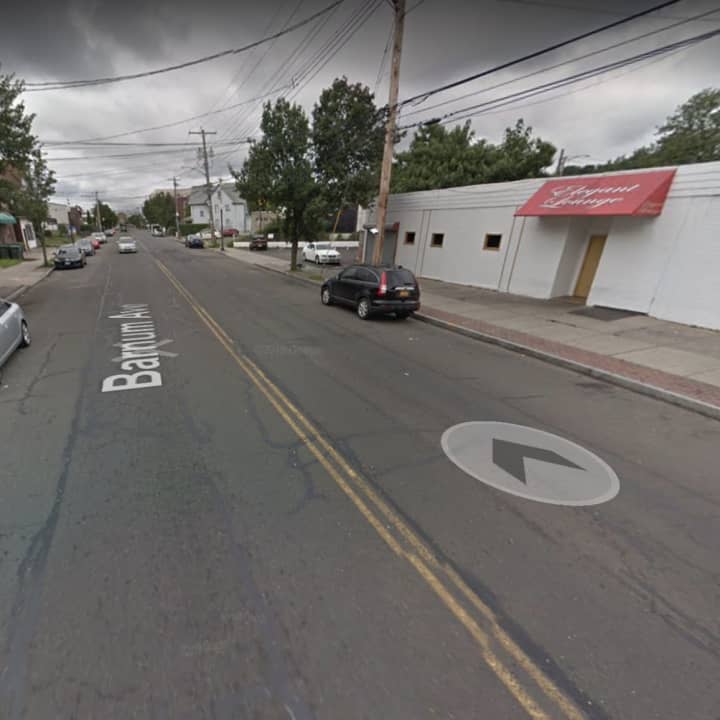 The area of Barnum Avenue where the shooting occurred.