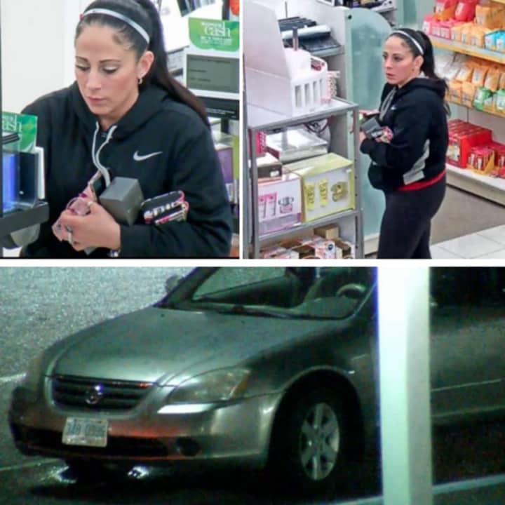 Police are on the lookout for a woman suspected of stealing approximately $65 worth of jewelry and makeup from Kohl’s in Commack (45 Crooked Hills Road) on Tuesday, Nov. 5 around 6:50 p.m.