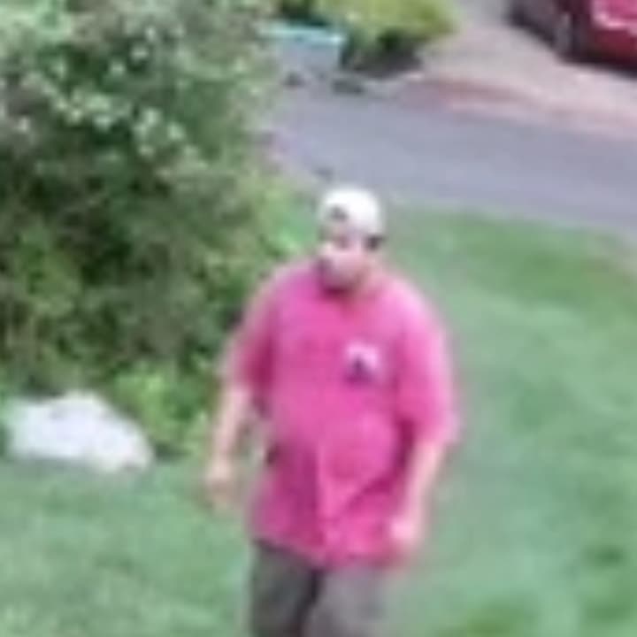 Suffolk County Crime Stoppers and Suffolk County Police Fourth Precinct Crime Section Officers are seeking the public’s help to identify a man who stole property from the front of a home in Nesconset in August.