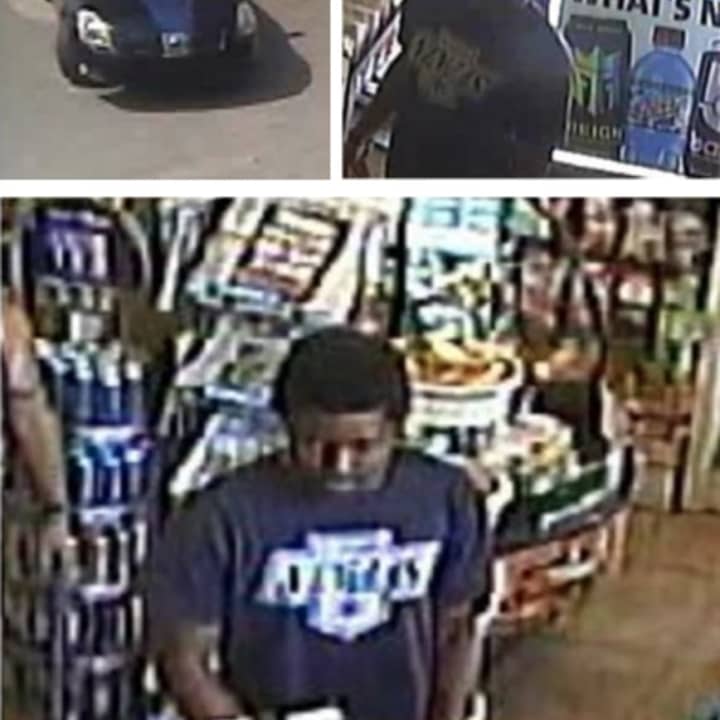 Police are on the lookout for a man suspected of using a stolen credit card at Speedway in Southampton (816 Old County Road) on Saturday, June 22 around 8:10 p.m.