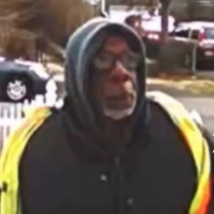 A porch pirate has been making the rounds in Westchester, following delivery trucks and scooping up the packages.