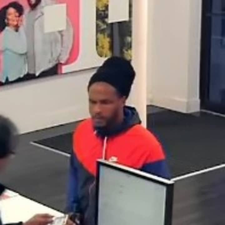A man is wanted for allegedly stealing iPhones from T-Mobile in Kings Park that had a value of approximately $1,400.