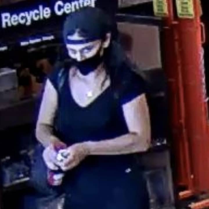A woman is wanted after allegedly stealing and using credit cards on Long Island.
