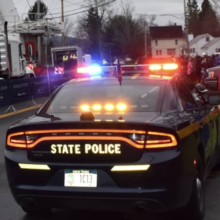 New York State Police said that a 4-year-old boy was killed after being hit by a delivery truck in an apartment complex parking lot.