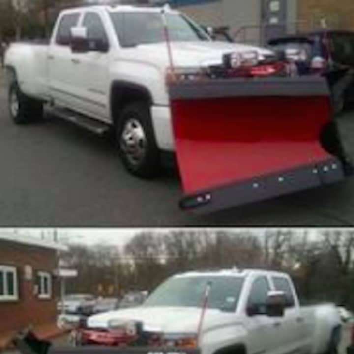 A photo of the missing snow plow