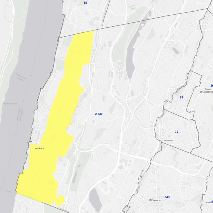 The Yonkers designated COVID-19 &quot;yellow zone.&quot;