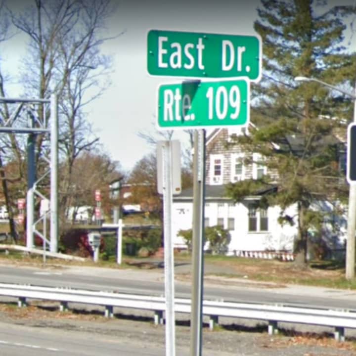 Route 109 at East Drive, West Babylon.