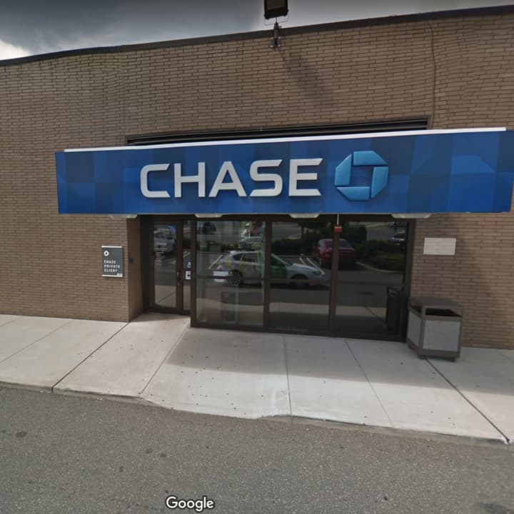 Chase Bank, located in East Meadow, at 2469 Hempstead Turnpike.