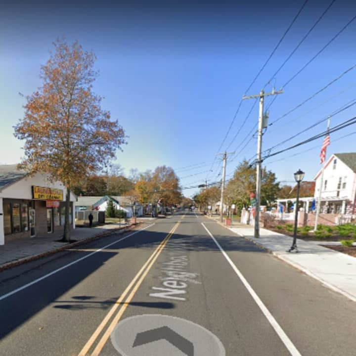 The area of Neighborhood Road in Mastic Beach where the shooting happened.