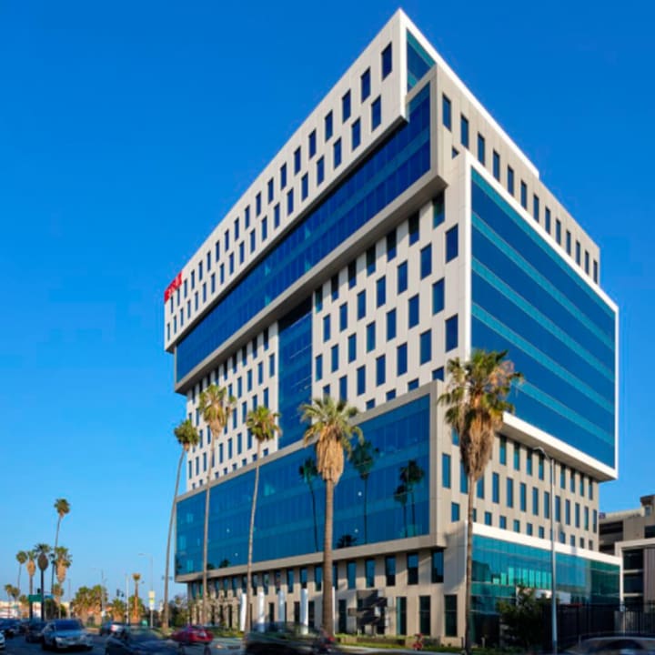 Netflix offices on West Sunset Boulevard in Los Angeles.