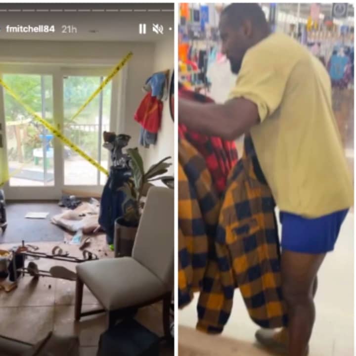 Former Eagles wide receiver Freddie Mitchell didn&#x27;t have any clothes after being rescued from his Montgomery County home, so he went to Walmart -- in his undies.