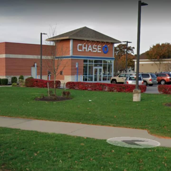 The Chase bank on William Floyd Parkway in Shirley.